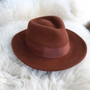 NWT Aldo | Fedora beige wool hat